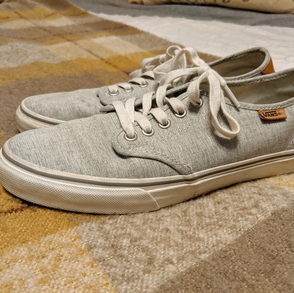 Blue/Gray Women's Vans Sneakers